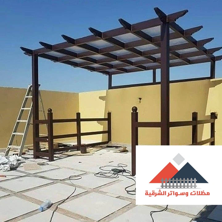 برجولات خشبية للاسطح الظهران
