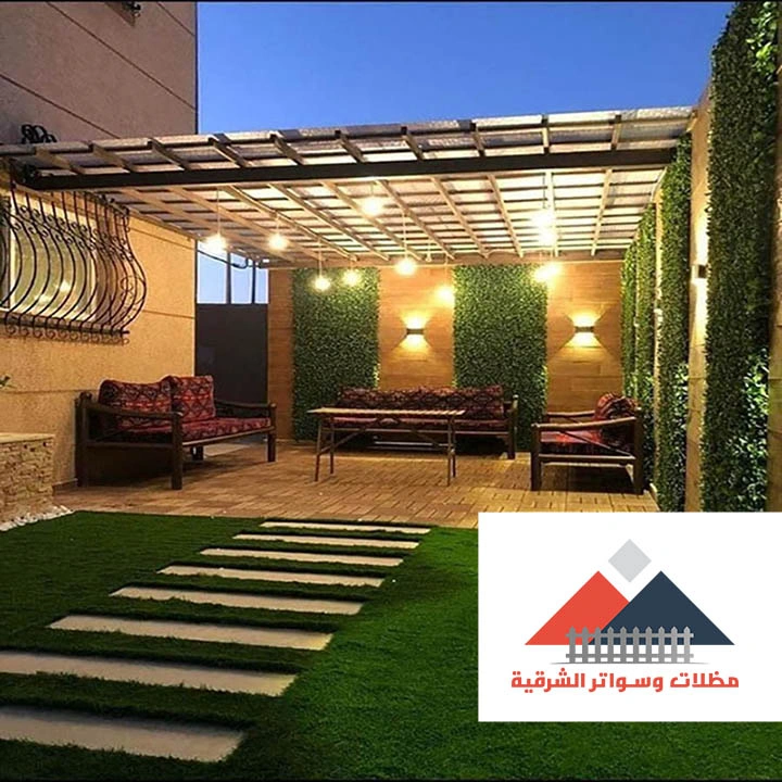 تصميم برجولات خشبية الشرقية