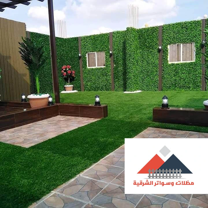 تنسيق جدران حدائق الخبر