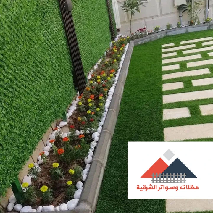 تنسيق ممرات حدائق الشرقية