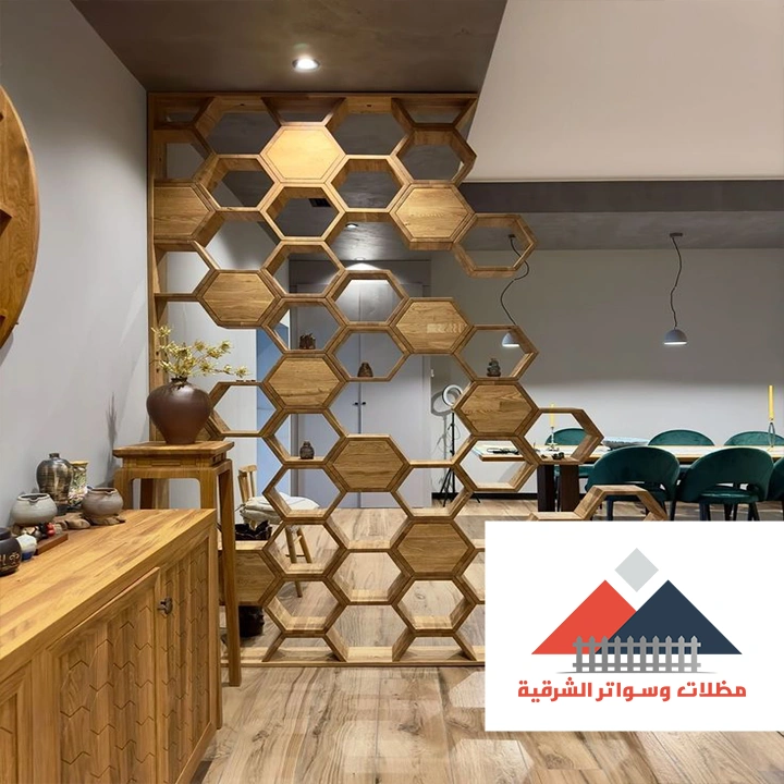 تركيب بارتشن خشب الخبر