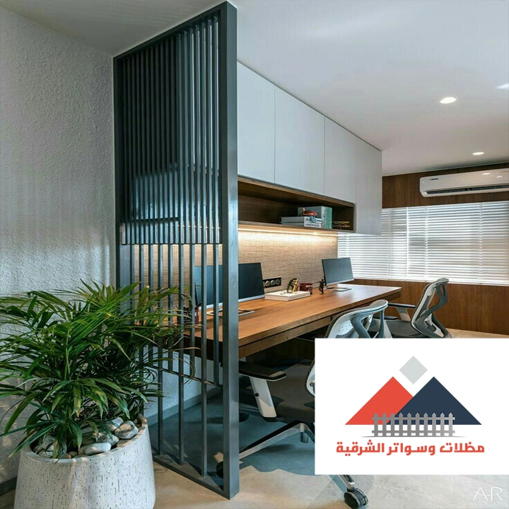 تركيب بارتشن خشب القطيف