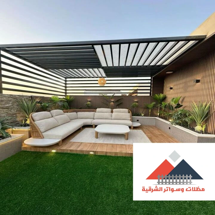 مظلات حدائق فلل الشرقية