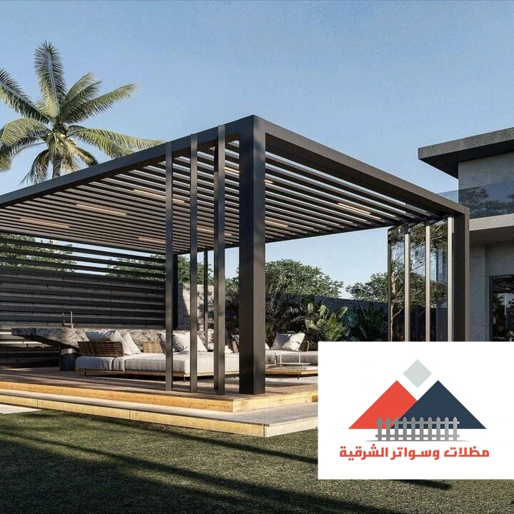 تفصيل مظلات حدائق خشبية القطيف