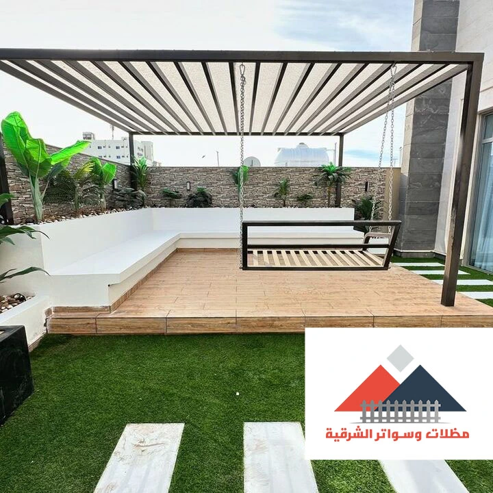 مظلات حدائق قماش الاحساء