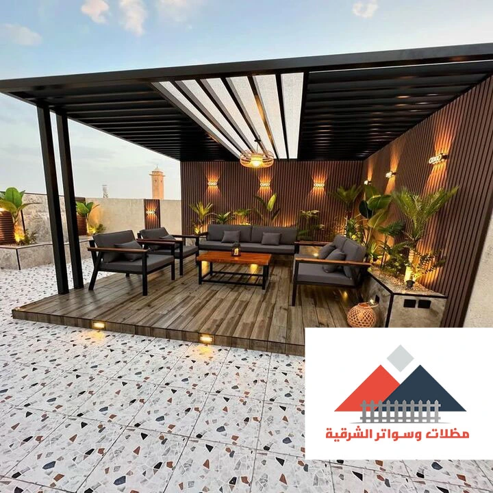 مظلات حدائق فلل الشرقية