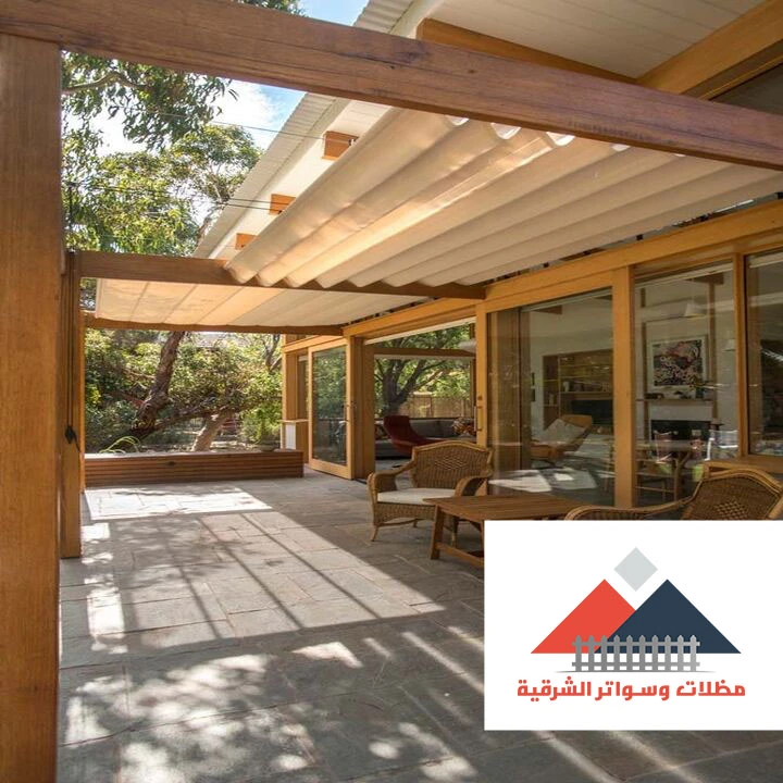 مظلات حدائق حديد الدمام