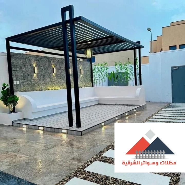 اشكال مظلات الاسطح بالاحساء